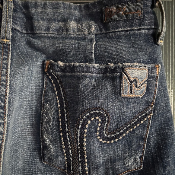Citizens of Humanity Faye Low Rise Flare Jeans 28 Original Length Made in USA - Picture 8 of 13